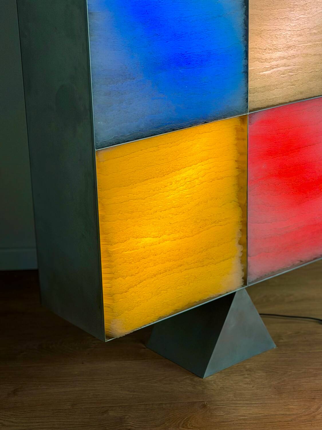 Lampadaire signé Jean-Claude Capmarty – France, années 2000