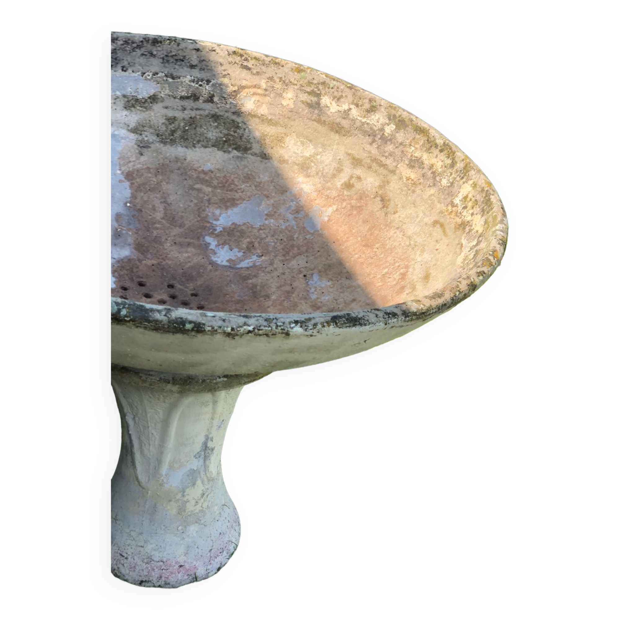 Eternit cement planter basin