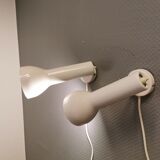2 wall lamps, Schmidt's lampe design, Denmark early 1980s by Hans Schmidt