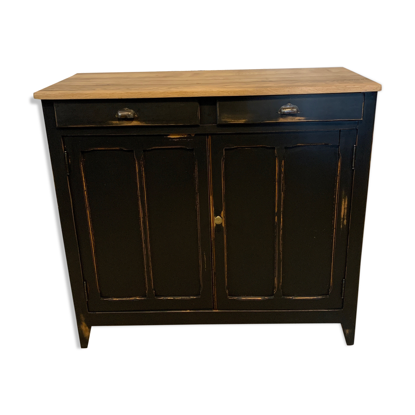 Parisian Buffet Oak patinated black