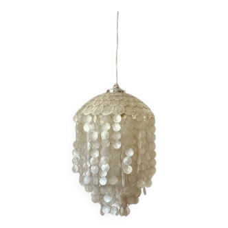 Lustre en pastilles de nacre