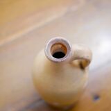 Vintage glazed terracotta bottle