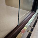 1950s rosewood display cabinet