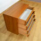 Scandinavian desk in teck 1960