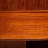 Danish Teak Secretaire by Johannes Sorth for Bornholms Mobelfabrik, 1960s