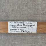 Abstract rose signed