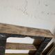 Shelf fireplace mantle.