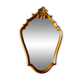 Vintage wall mirror in golden resin - rococo style