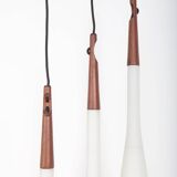 Drop pendant lamp by Uno & Östen Kristiansson for Luxus, Sweden, 1950s