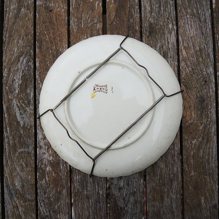 Old KG Lunéville Dessert Plate - Titmouse