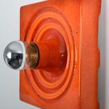 Fat Lava ceramic wall apply from Hustadt Leuchten 1970s