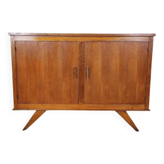 Vintage sideboard with compass feet