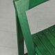 Vintage green folding chair