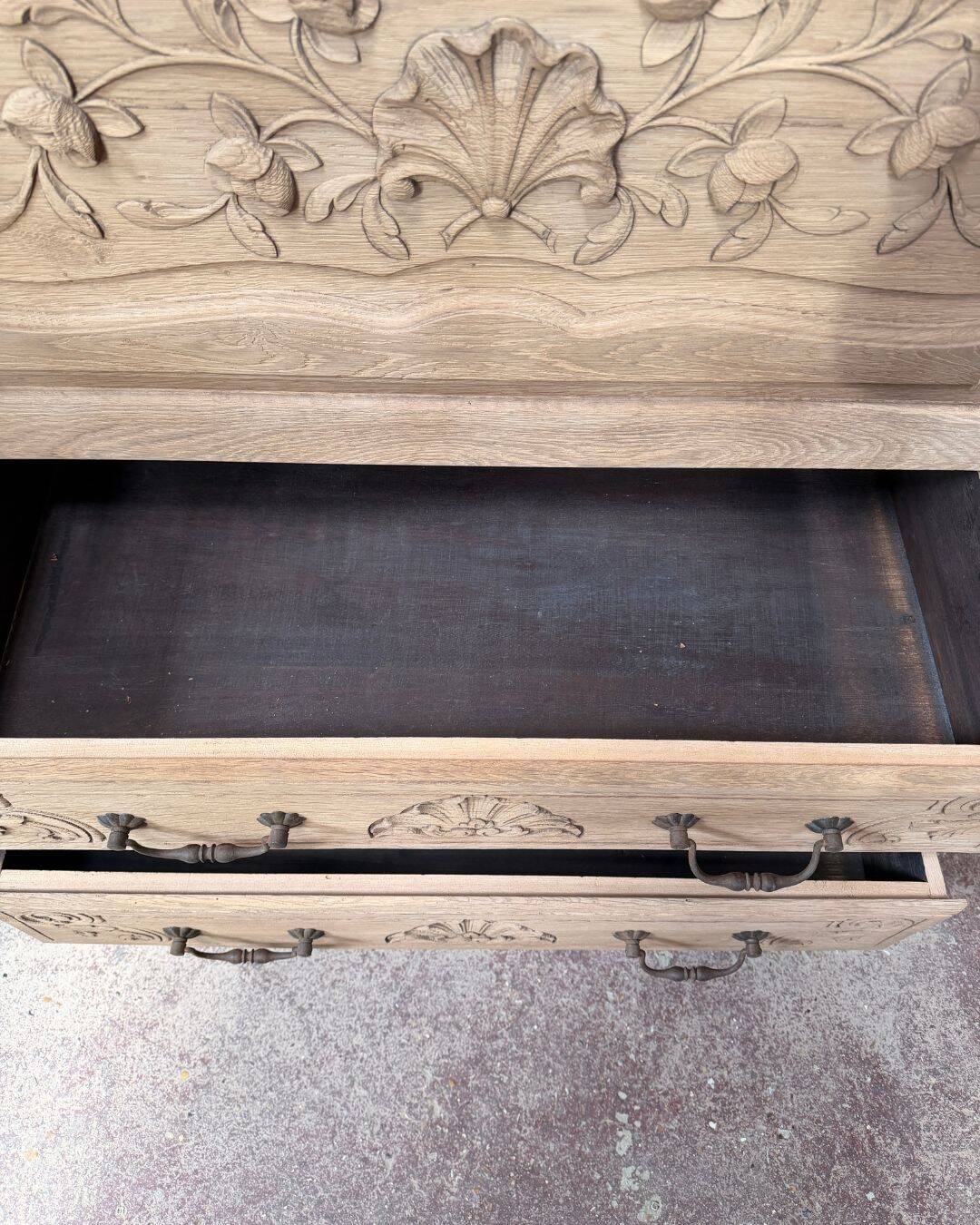 Lingère, armoire en chêne