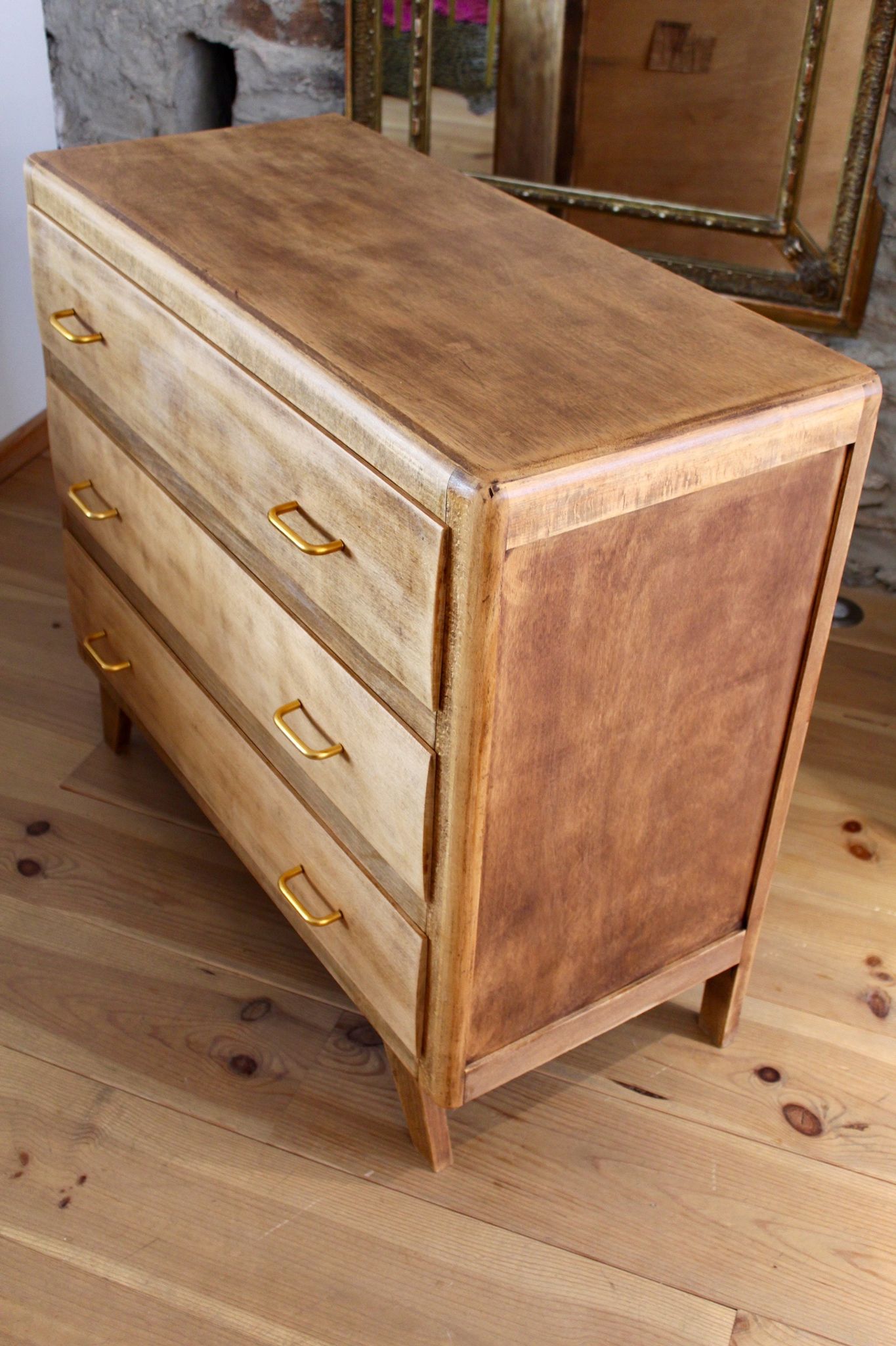 Descaled 70s Dresser painted