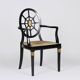 Spiderback chair, similar to a design by Edwin Lutyens, 1930s/40s.