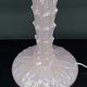 Lampe Palmier en céramique rose nacrée, Italie, circa 1960