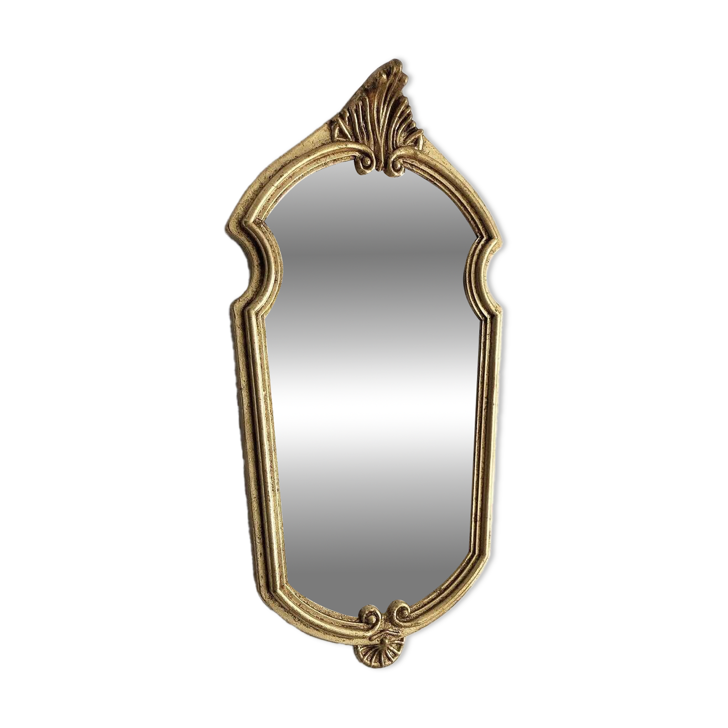 Vintage gold mirror