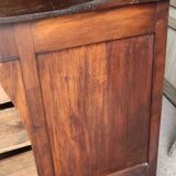 Walnut directoire chest of drawers, lacrosse