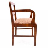 Pair of Art Deco armchairs from the 1940s, Poland.