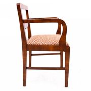 Pair of Art Deco armchairs from the 1940s, Poland.