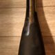 Long black contemporary vase