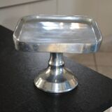 Antique metal fruit bowl/footed dish