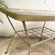 Vintage coffee table flower top