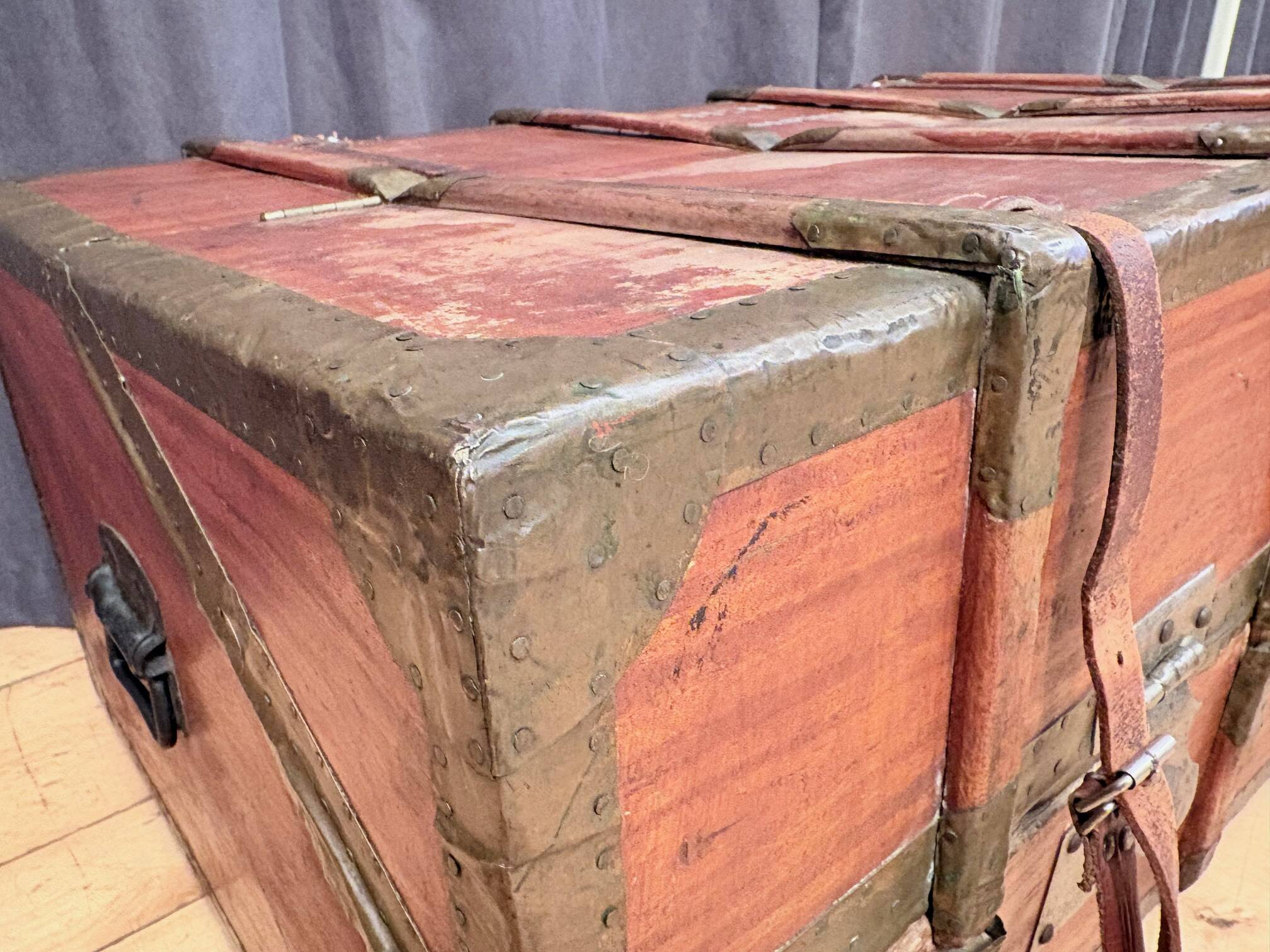 French officer's cabin trunk, mid-19th century