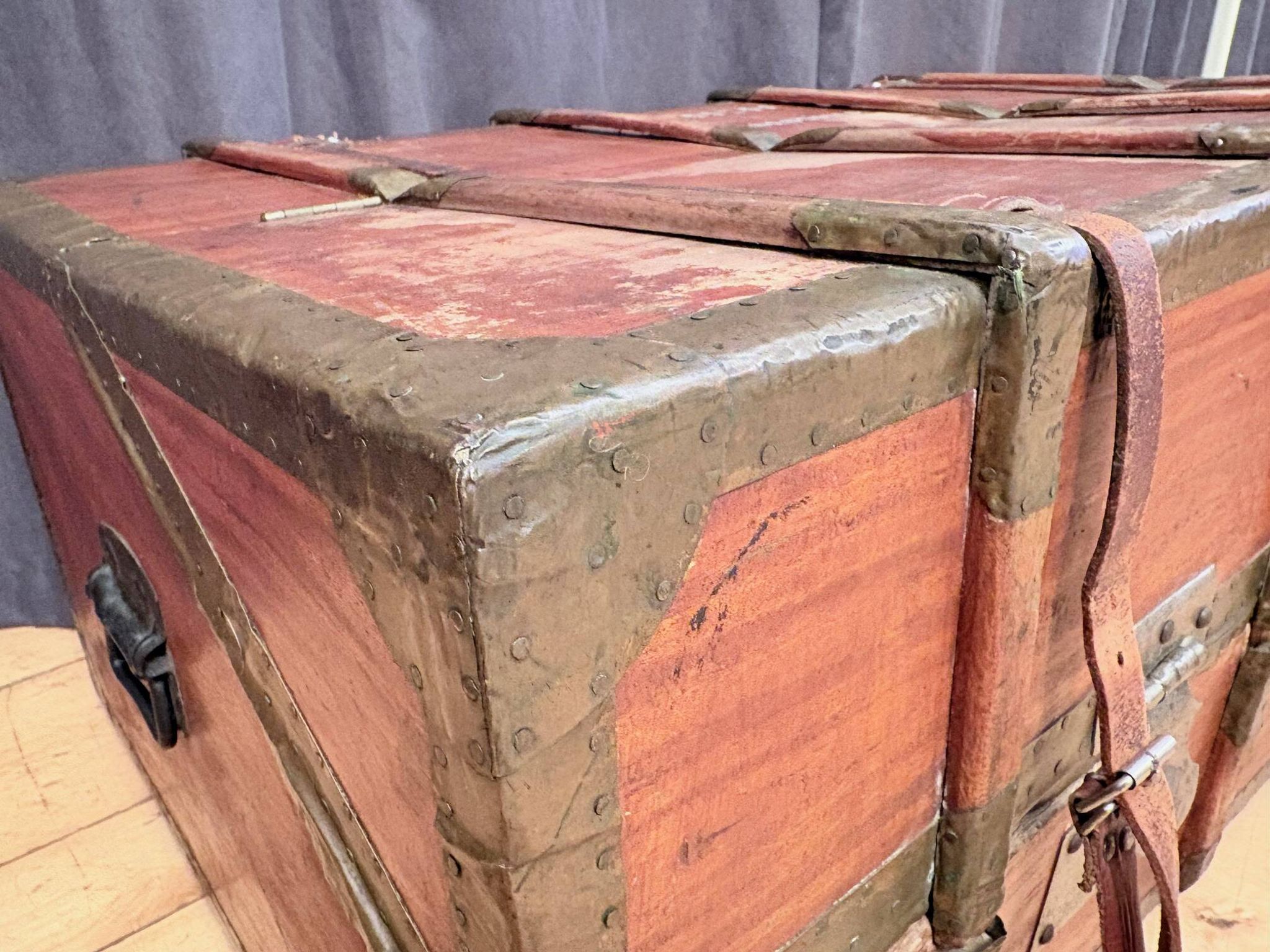 French officer's cabin trunk, mid-19th century