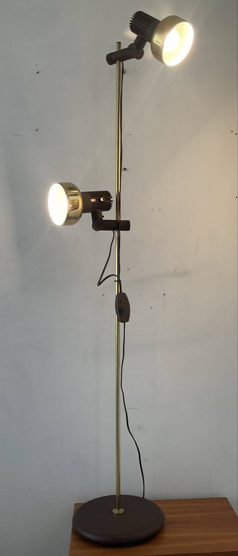 Hustadt Leuchten floor lamp from the 1970s.