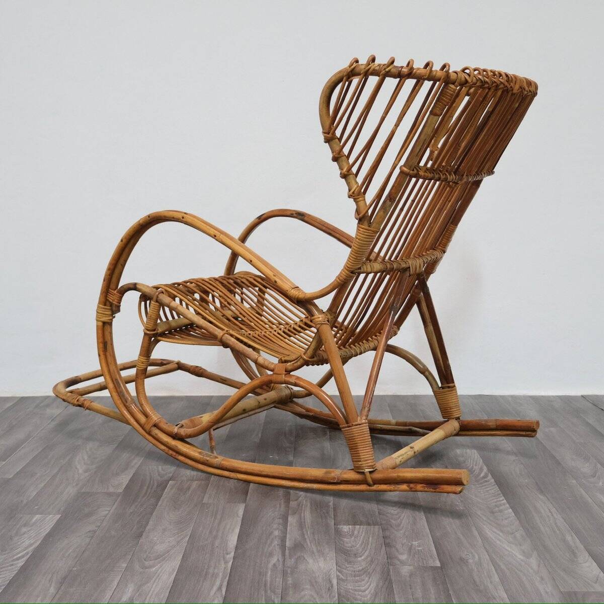 French Modern Rocking Chair, 1960s