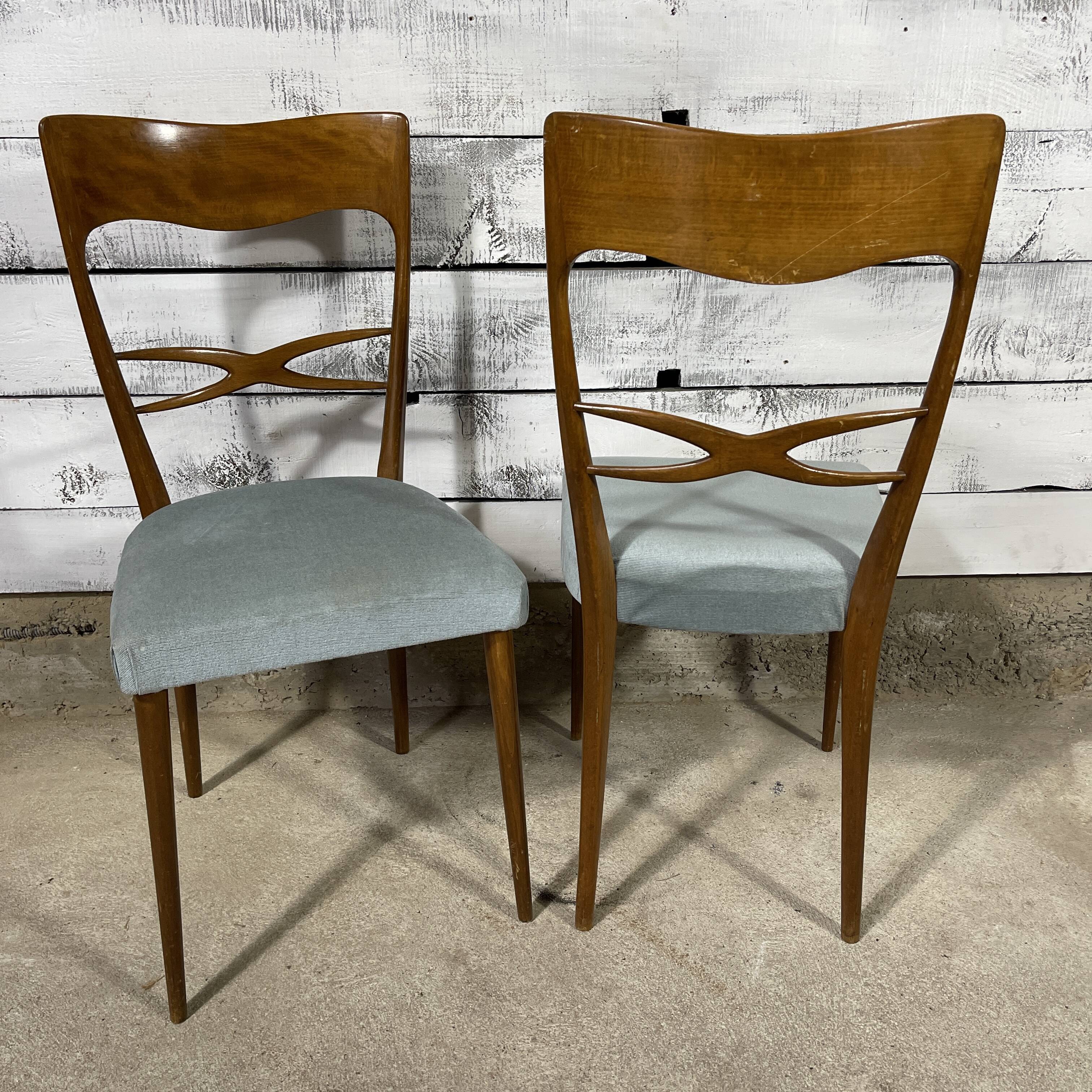 Lot de 2 chaises vintage