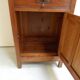 Antique oak filing cabinet