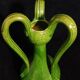 Vase art nouveau en grès avec trois anses voûtées