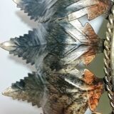 Metallic wall lamp