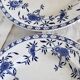 Round serving dishes - Rare Dresden porcelain