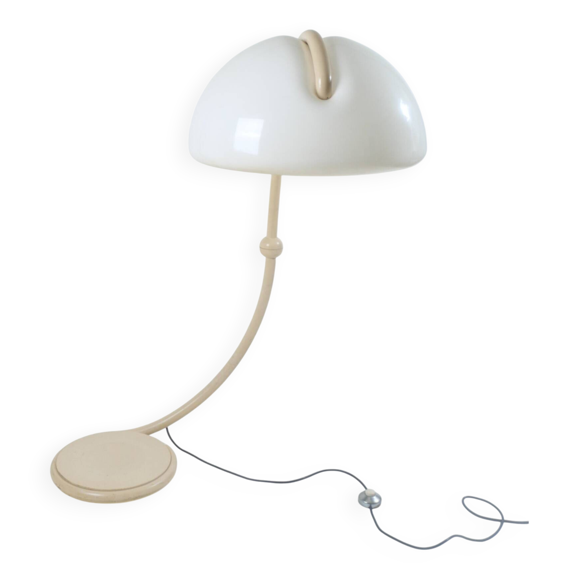 Lampadaire Serpente par Elio Martinelli, Italie 1960