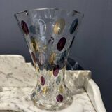 Bohemian glass vase Borske Sklo Nemo Pitcher by Max Kannegiesser
