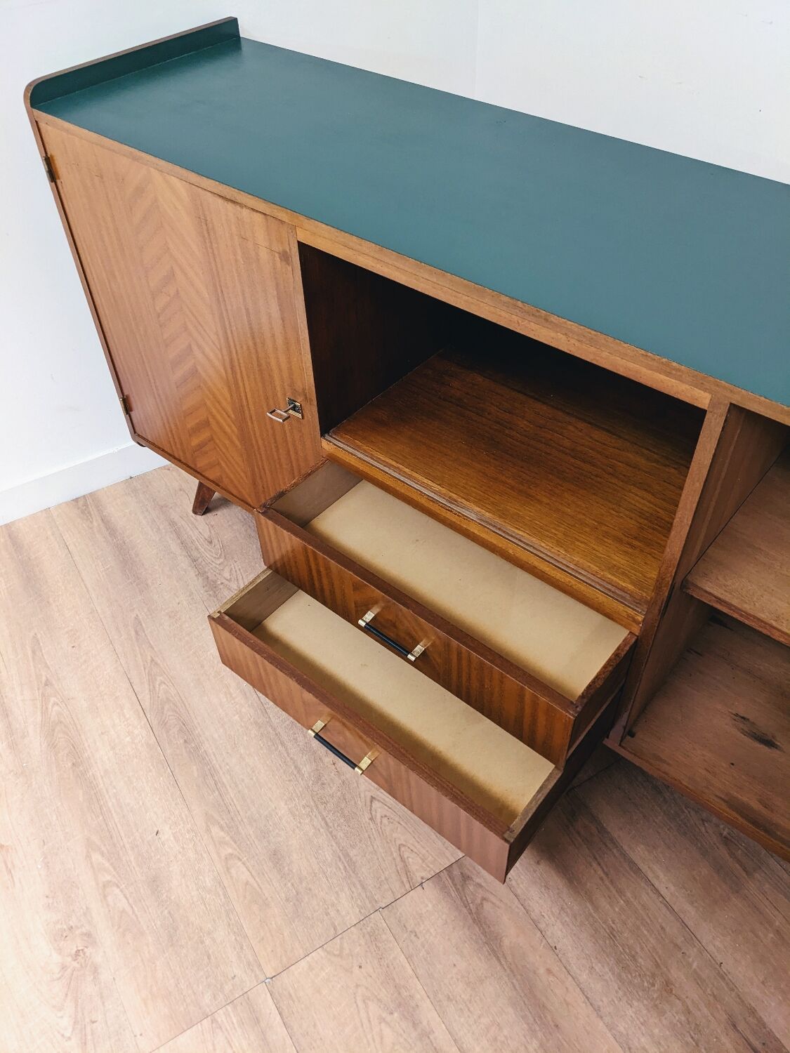Vintage wooden sideboard