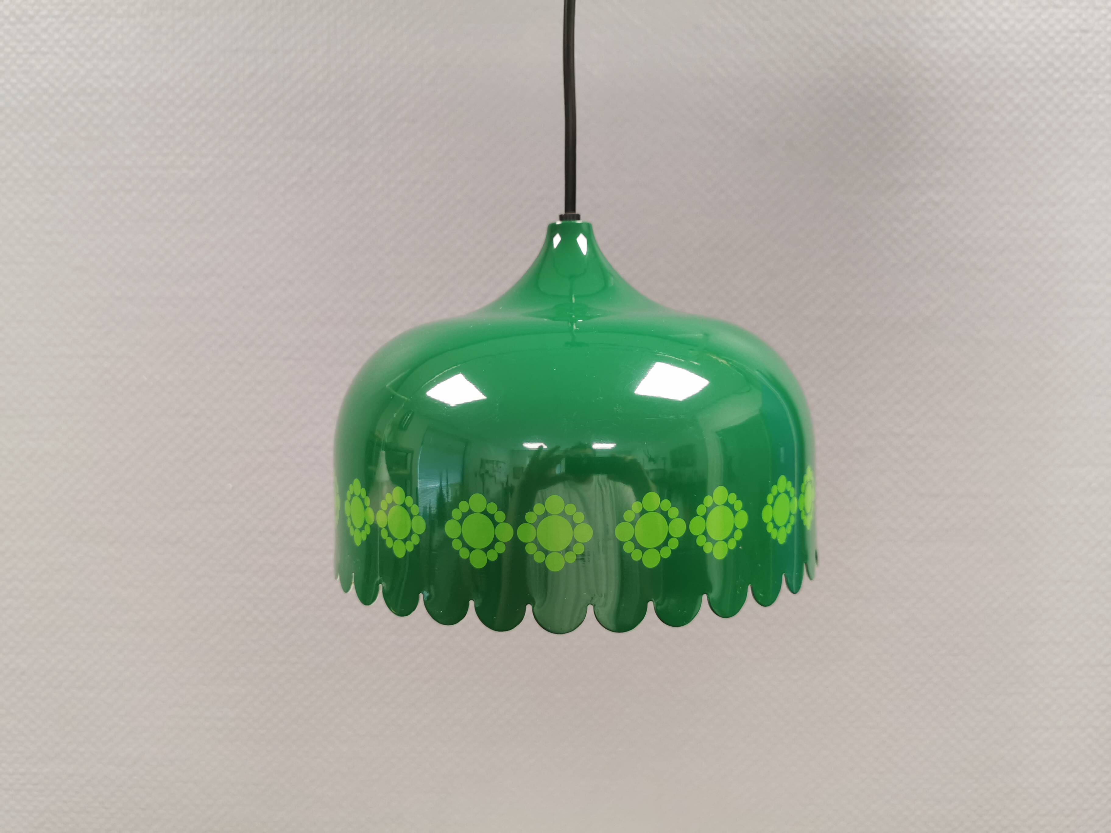 Fog & Mørup hanging lamp, model ‘Markise’, Denmark, 1960s–70s