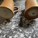 Stoneware mugs
