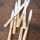 Set de 8 couteaux avec manche en corne