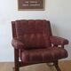 Scandinavian Mid-Century Modern Leather Easy Chair by Ekornes 1970s.