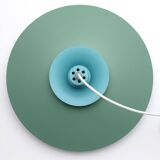 Lampe Jeka verte, Danemark années 80