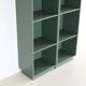 Vintage danish green bookcase