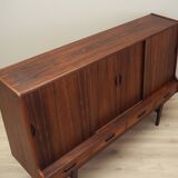 Buffet haut en palissandre, design danois, années 1960, production : Danemark