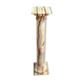 Colonne sellette en onyx