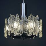 Mid-century Murano glass chandelier, Italy, 1970s