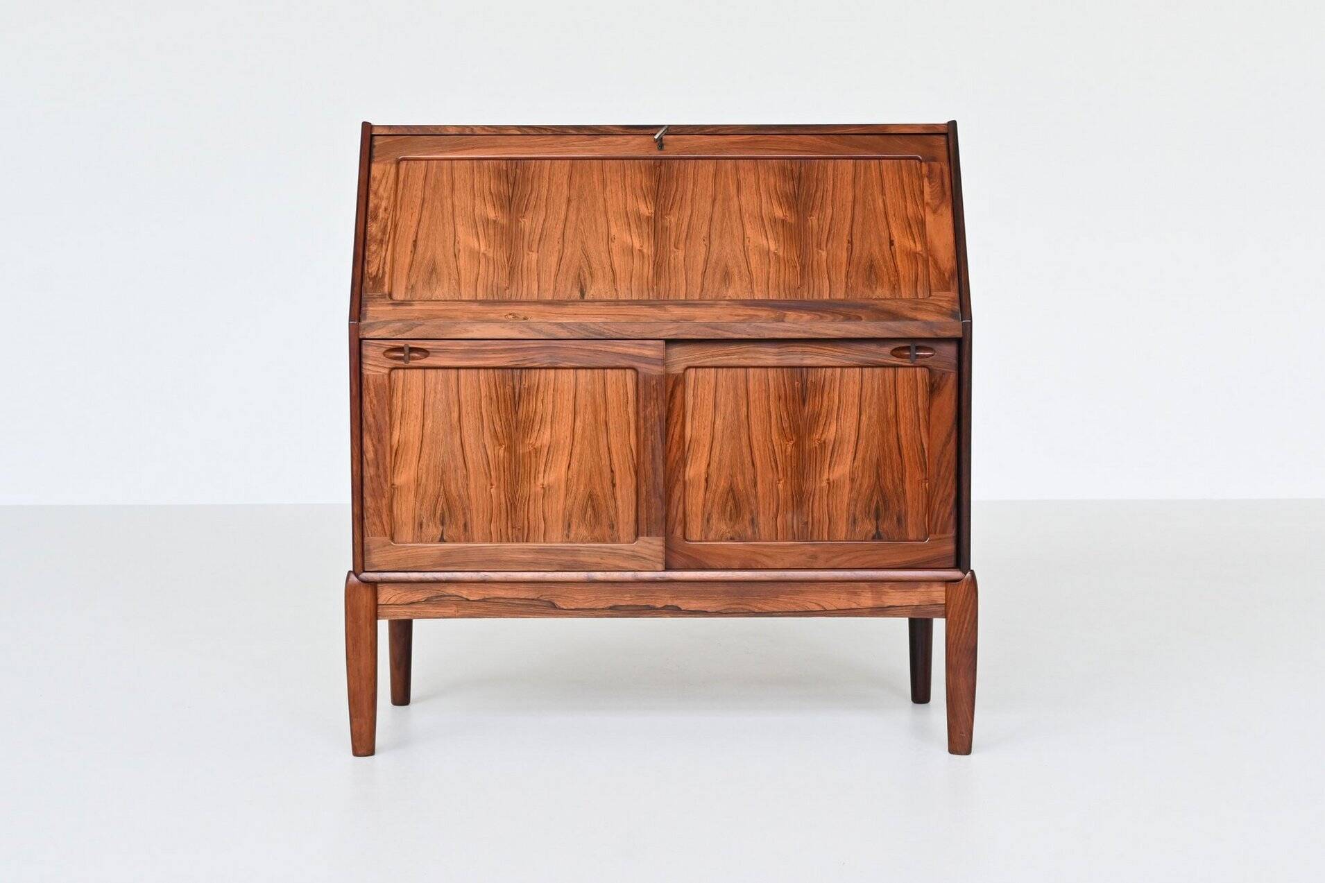 H.W. Klein secretary in rosewood Bramin Denmark 1960